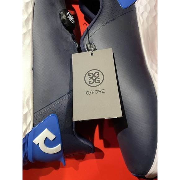 G/Fore G/Drive Golf Shoes G4MS22EF32 Blue White Men's Size 11.5 NO LID - Picture 8 of 9